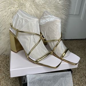 Nine West Yeeea 3 Strappy Heeled Sandals